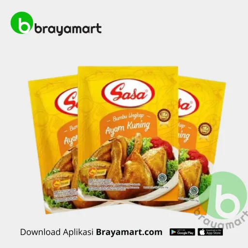 SASA B UNGKEP AYAM KUNING 25GR