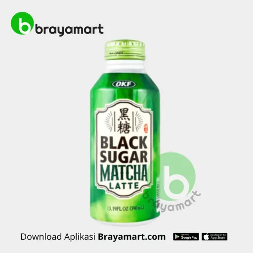 OXF Black Sugar Matcha Latte 300ml