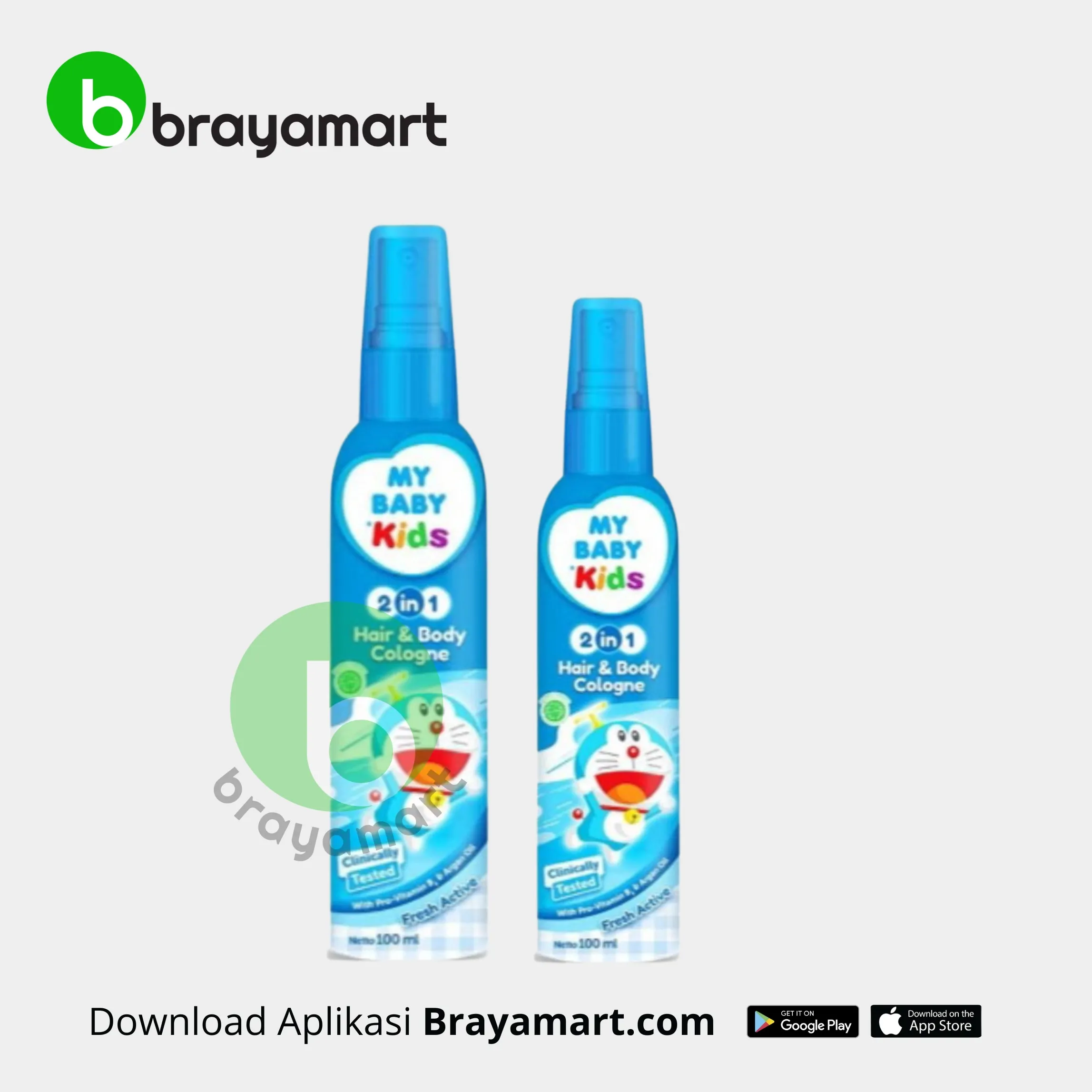 My Baby Hair & Body Cologne Sweet Active