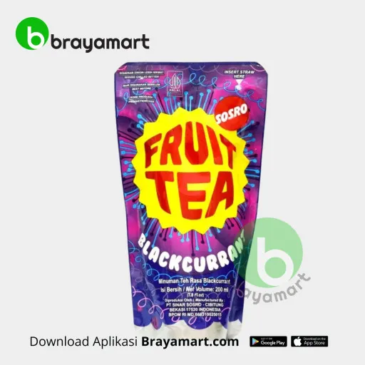 FRUIT TEA BLACKCURRAT POCH 200ML