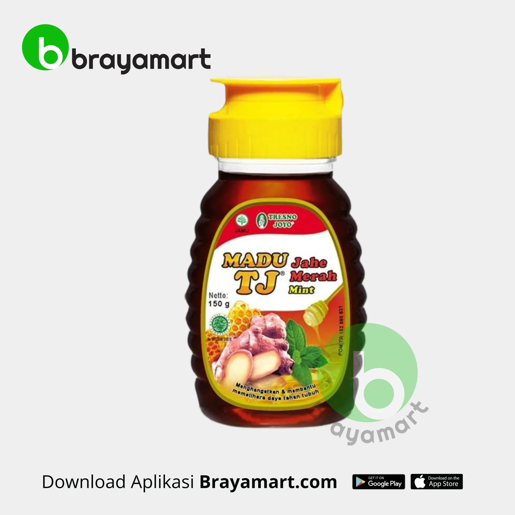 TJ MADU JAHE MERAH MINT 150GR