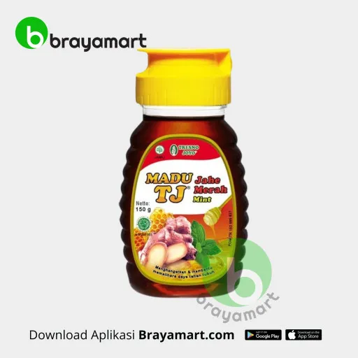 'TJ MADU JAHE MERAH MINT 150GR'